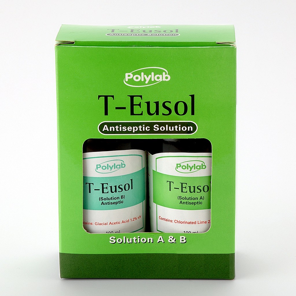 Polylab T-Eusol Solution A & B 100ml x 2 | Shopee Malaysia