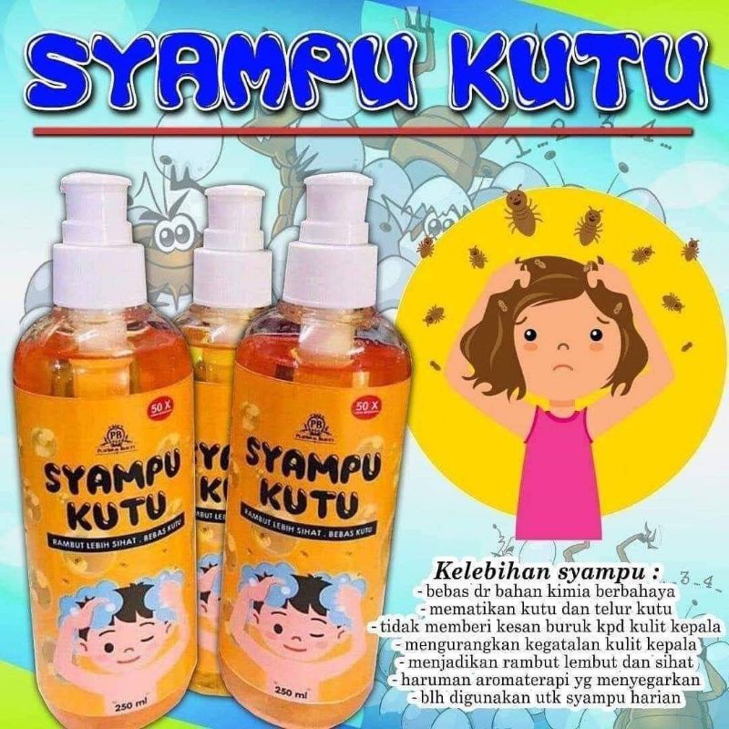 💥SYAMPU KUTU BERKESAN💥250ml | Shopee Malaysia