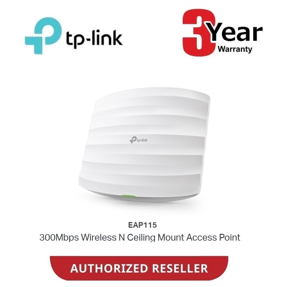 TPLINK EAP115 WIFI WIRELESS 300MBPS POE CEILING ACCESS POINT (TLEAP115) Shopee Malaysia