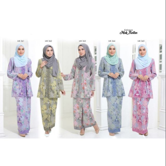 🌹🌹HOT KEBAYA !! KEBAYA MAK KINTAN MUST HAVE | Shopee Malaysia