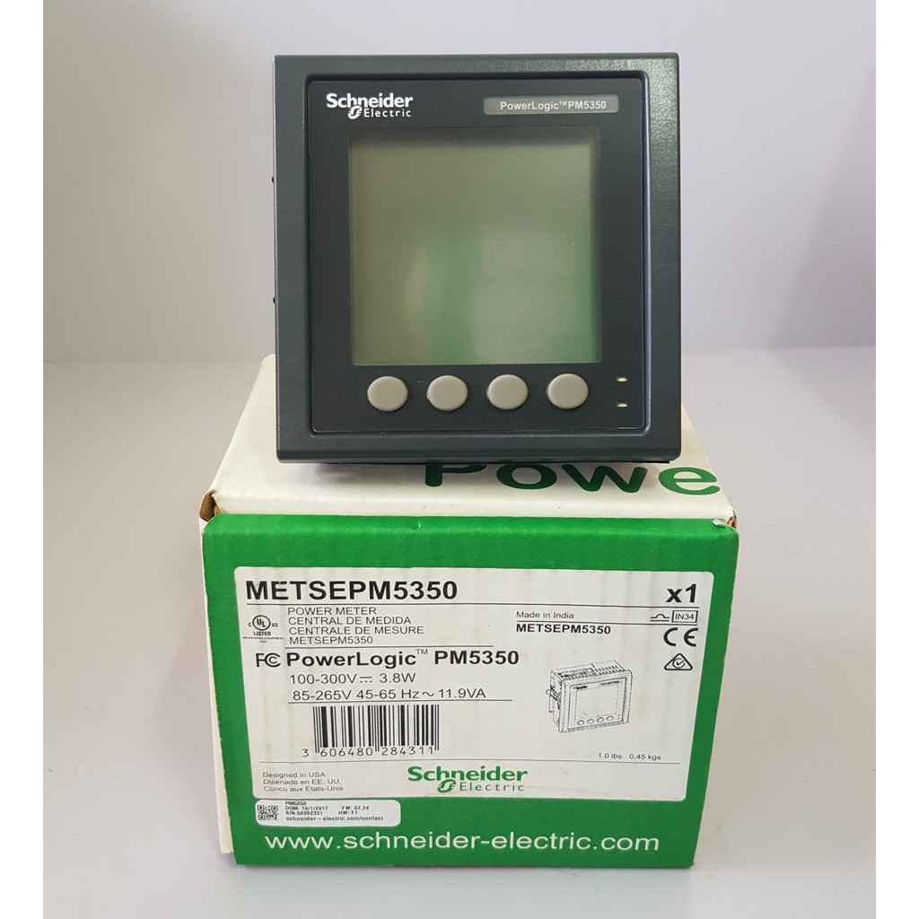 SCHNEIDER digital Power Meter METSEPM5110 METSEPM5350 dpm pm5110 pm5350