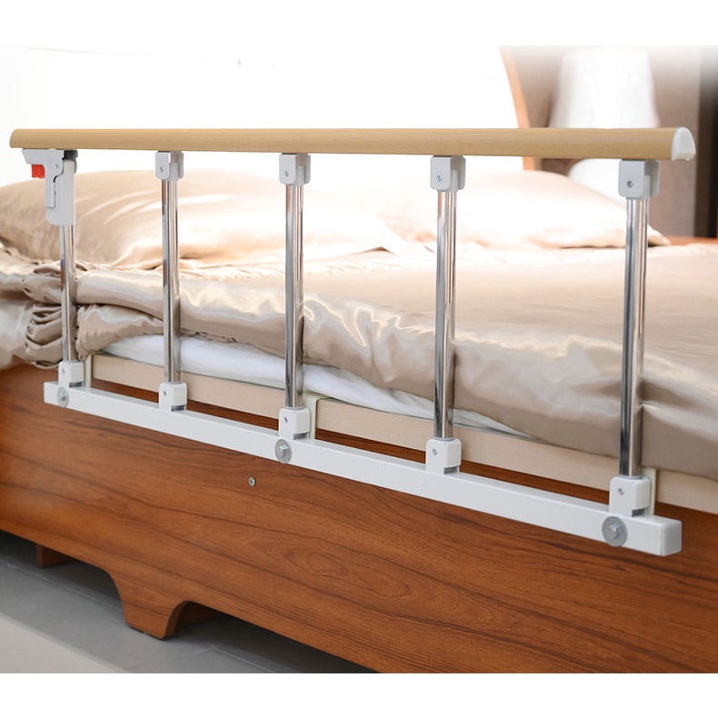 Big Bed Guardrail Elderly Get up Armrest Foldable Universal Fall ...