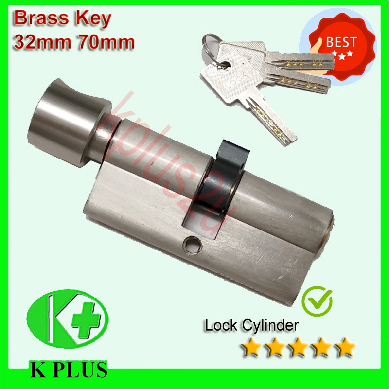 Key Cylinder Lock Kunci thumb turn Cylinder Lock Key 锁芯钥匙 Lock turn Key ...