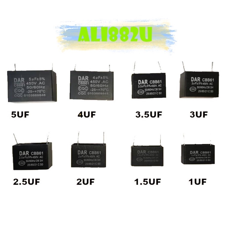 [ALIBABA2U][READY STOCK] Fan Capasitor Motor Capacitor Ceiling Short ...