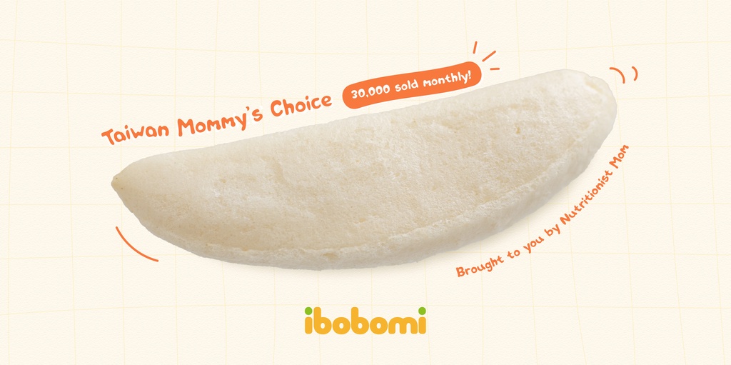 IBOBOMI Korea Organic Pop Rice Snack Bundle 30g/ Biskut Baby Snack Bayi ...