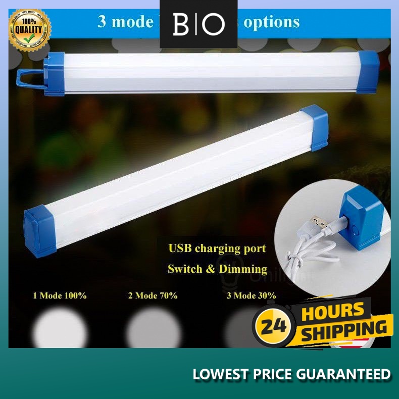 16CM-52CM LED Light Tube 100w/200w/300w Portable USB Rechargeable ...