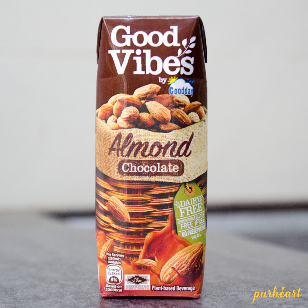 Good Vibes Almond Chocolate Milk 250ml (by Goodday) 100 Vegan Plant