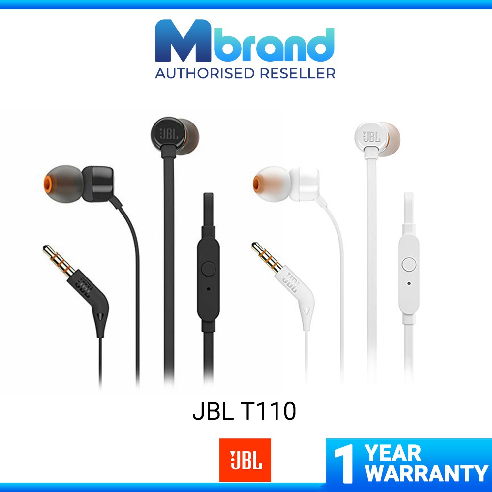 JBL T110 Pure Bass In-Ear-Headphone