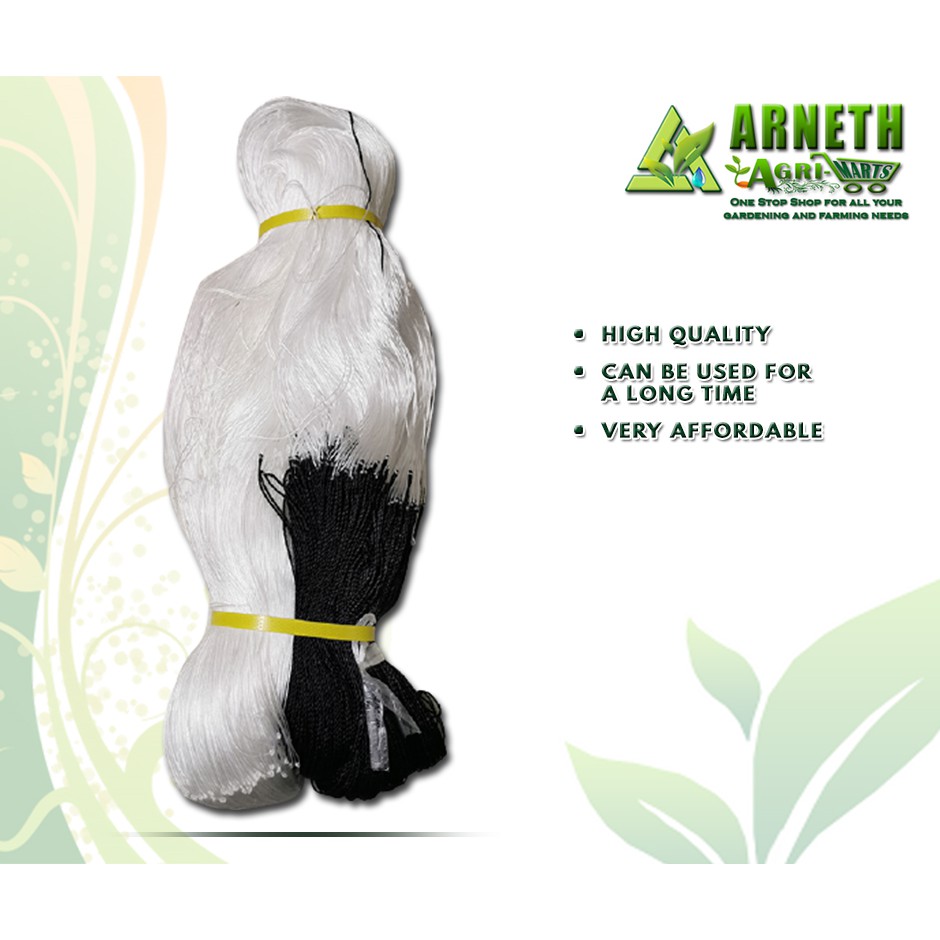 HIGH QUALITY WHITE NYLON TRELLIS for AMPALAYA / Support Net for Vines ...