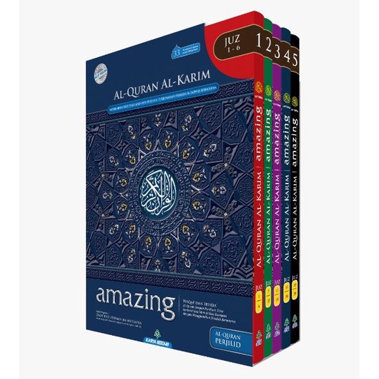 Al Quran Al Karim Amazing A4 Perjilid (Terjemahan & Tajwid Berwarna ...