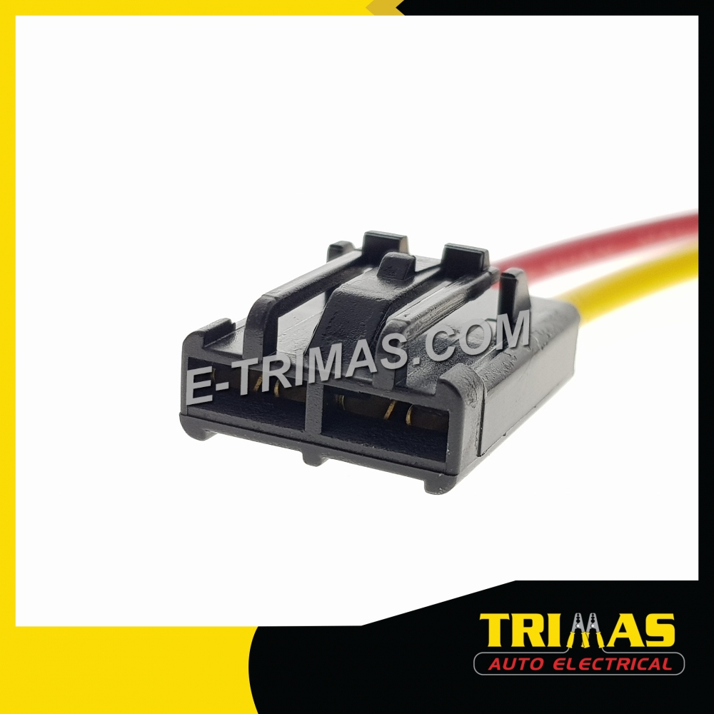 Proton Saga Kelisa Kembara Kenari 2Pin Fuel Pump Tank Socket Connector