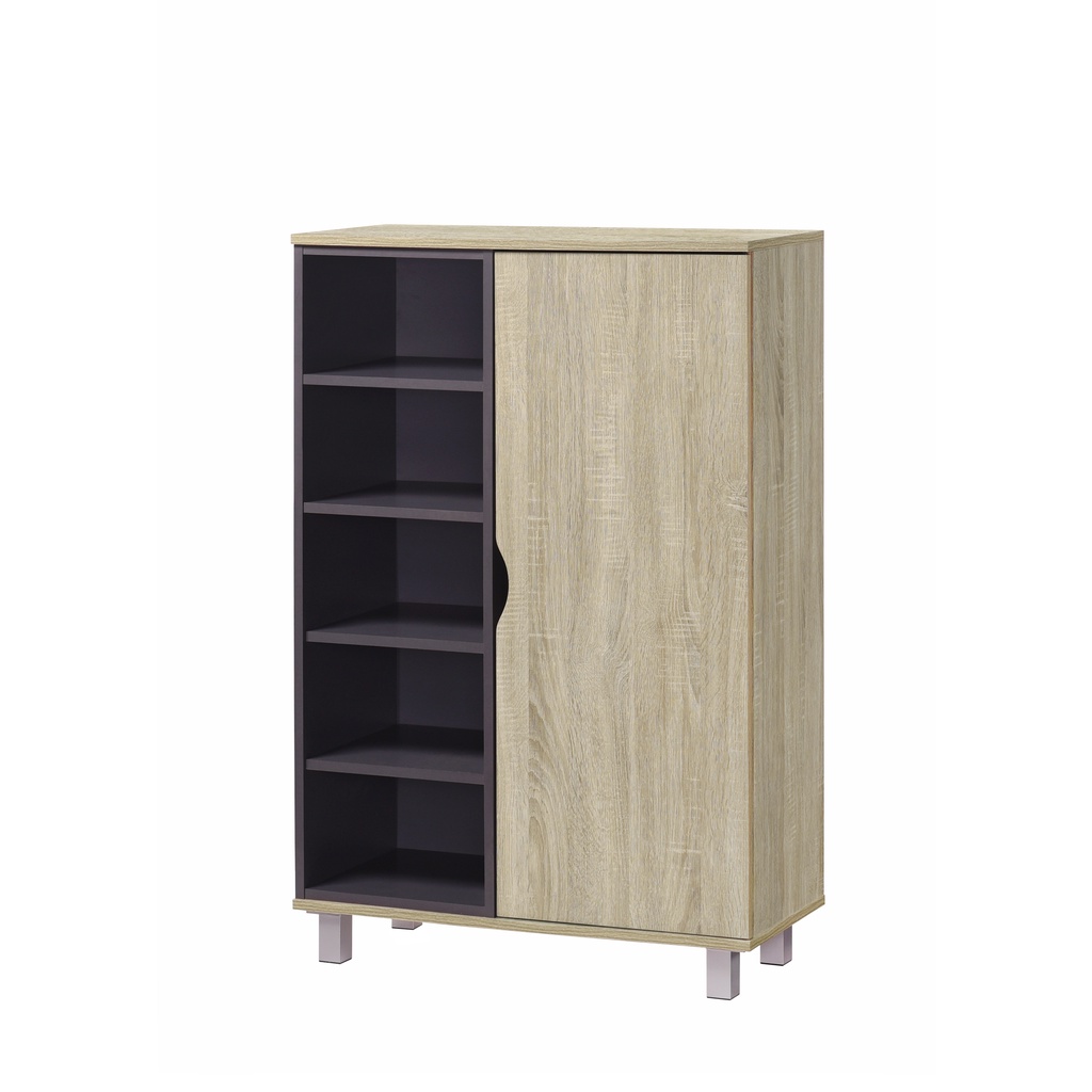Wonderful Furniture Shoe Cabinet 1 Door With Shelf 5 Tier Rak Kasut 1 ...