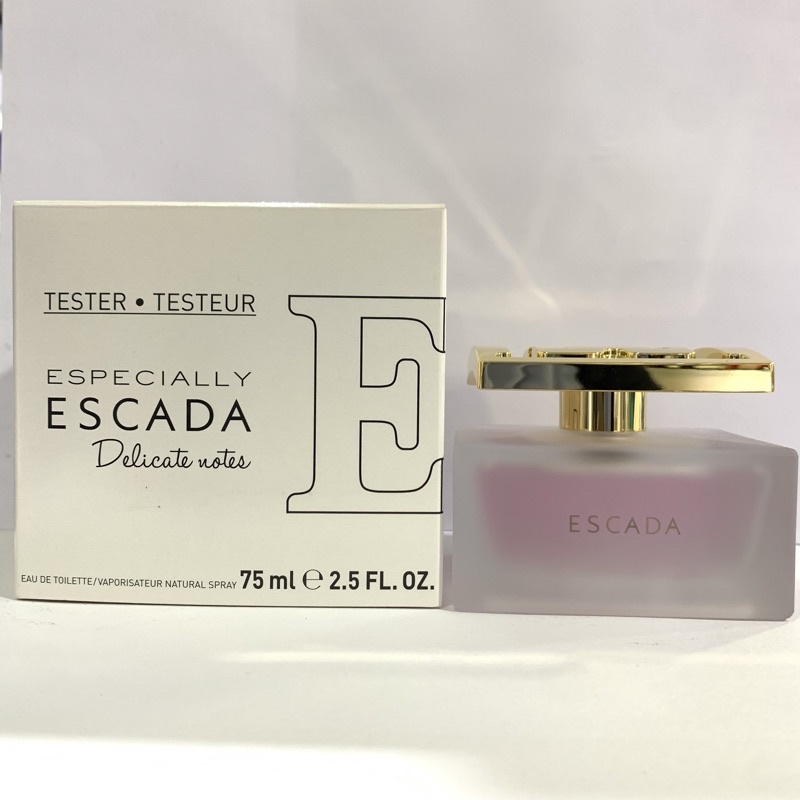 ORIGINAL ESCADA ESPECIALLY DELICATE NOTES EDT 75ML SPRAY W | Shopee ...