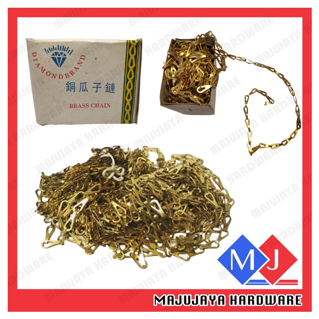 DIAMOND BRAND Chains, Bracelet Chain, Antique Brass-Plated 10 METER ...