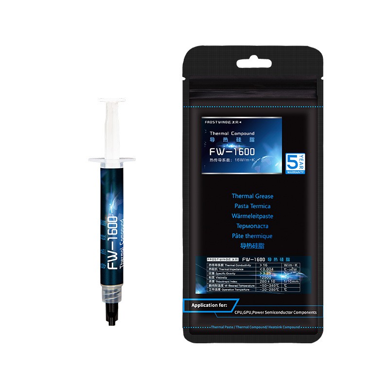 Frostwind FW-1600 extremely high performance thermal paste - Thermal ...