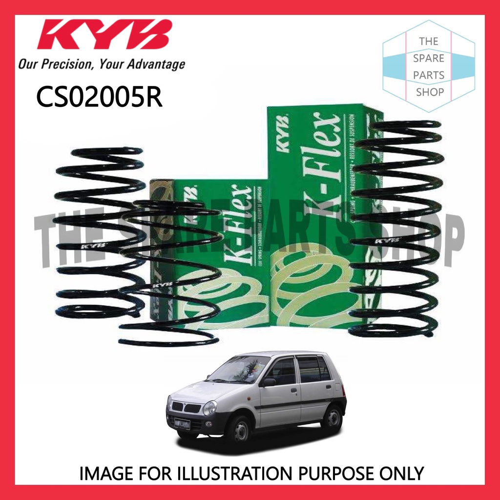 PERODUA KANCIL 660 850 FRONT REAR COIL SPRING SET KAYABA (CS02005 ...