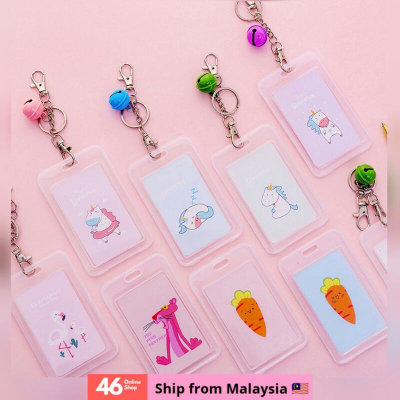 Card Holder ID Holder Badge IC Holder Card Bank Students Bus Card Case ...