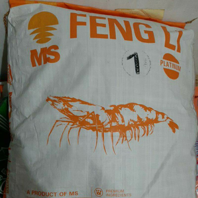 Repack 100gr FENGLI Pellets 1 shrimp fry feed / fish fry larvae and ...