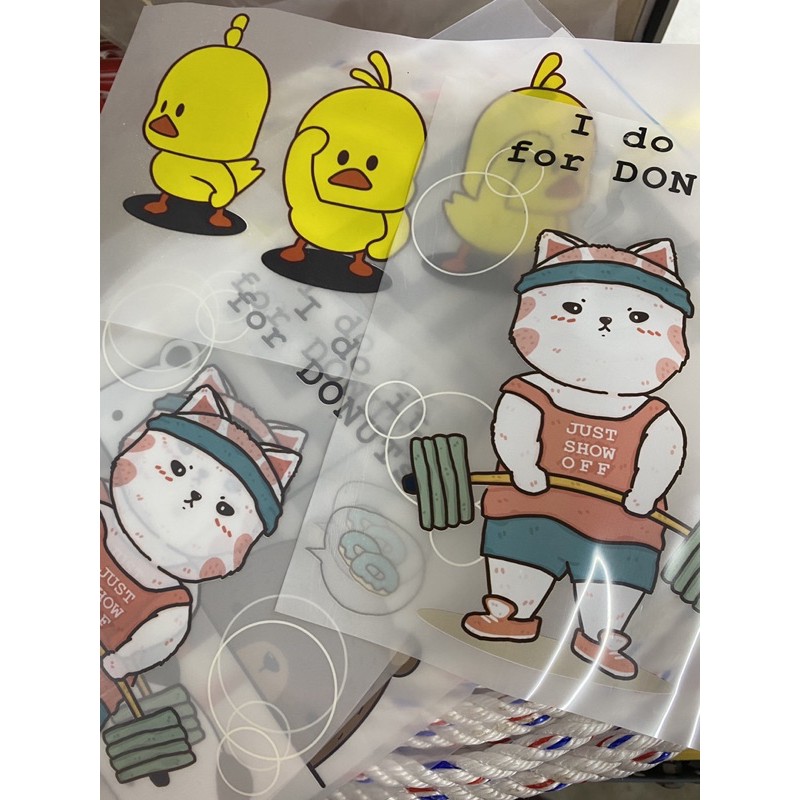 Iron On Heat Transfer Patch (Custom available) Ready Stock Malaysia