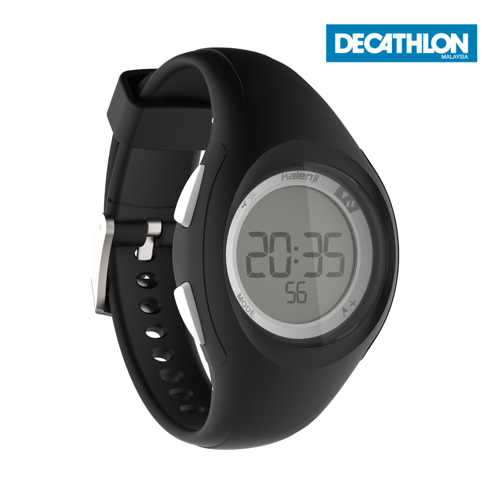 Decathlon Running Watch W200 S (Stopwatch, Waterproof, Easy Setting