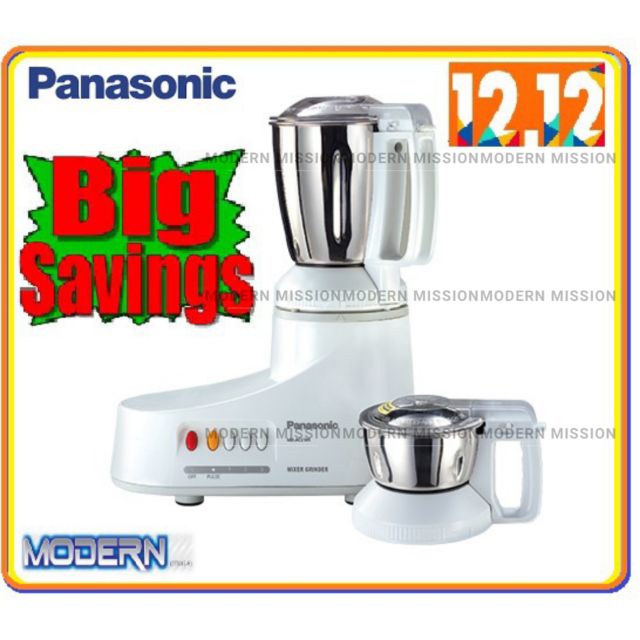 **GOOD PACKING** Panasonic Mixer Grinder MX-AC210SW /MX-AC210 | Shopee ...