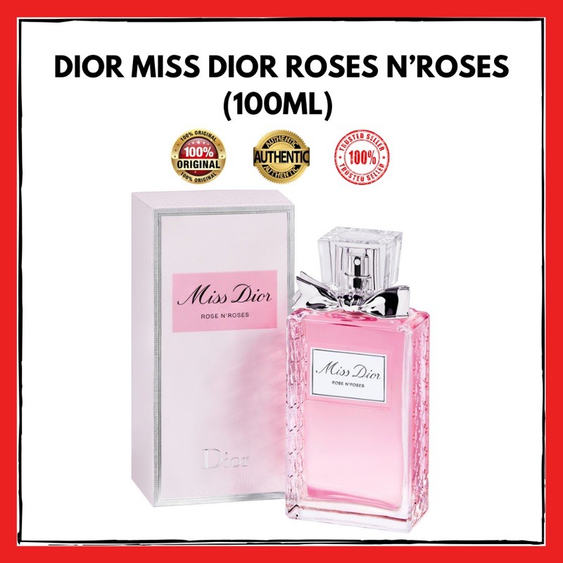 DIOR MISS DIOR ROSE N'ROSES 100ML Shopee Malaysia