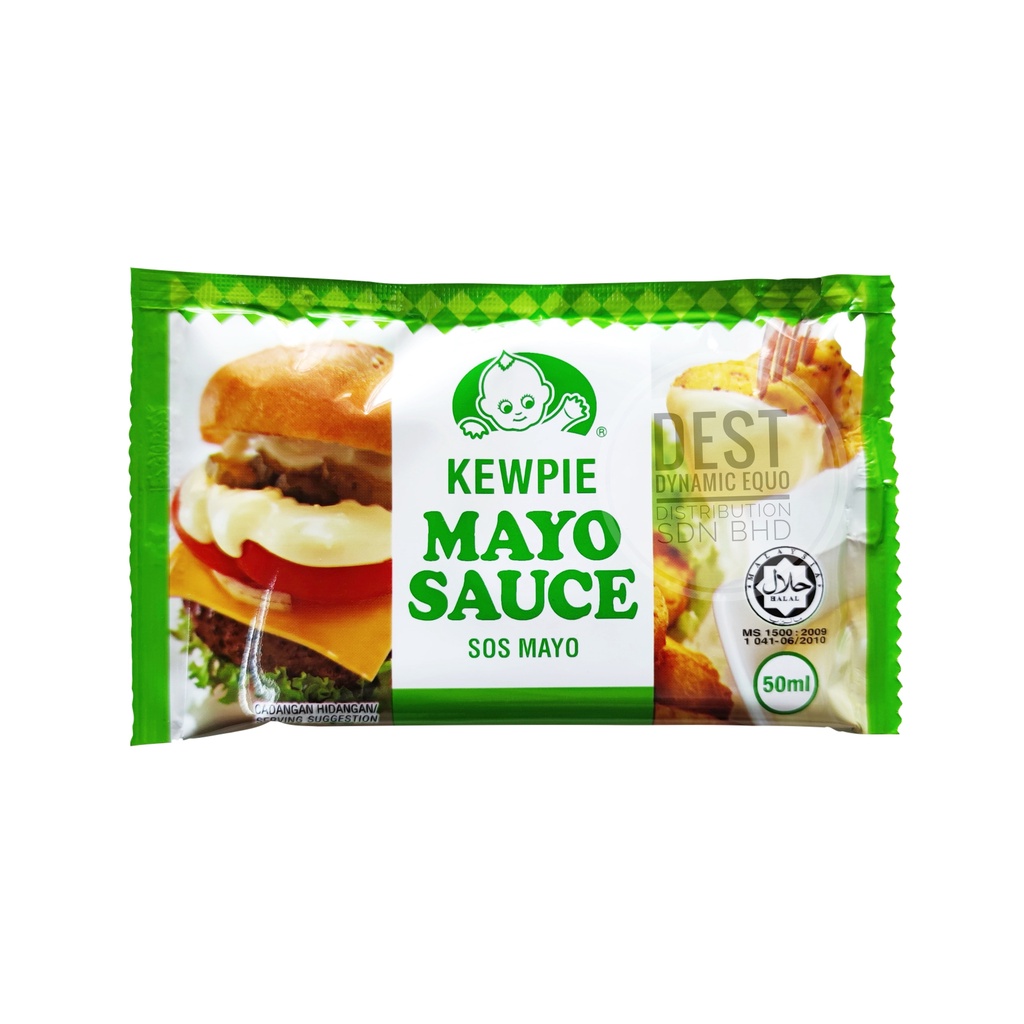 [Sachet] Kewpie Mayo Sauce 50ml Halal Mayo Sauce Shopee Malaysia