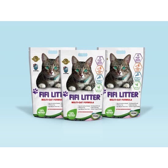 AL NATURAL FIFI CAT LITTER (10L X 3BAG) Shopee Malaysia