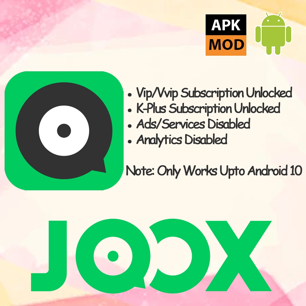𝑨𝑵𝑫𝑹𝑶𝑰𝑫 JOOX Music MOD APK 𝑽𝑰𝑷 𝑼𝒏𝒍𝒐𝒄𝒌𝒆𝒅 🔥 Latest 🔥 Shopee Malaysia