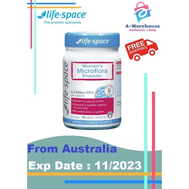 Life Space Womens Microflora Probiotic 60 Capsules Shopee Malaysia