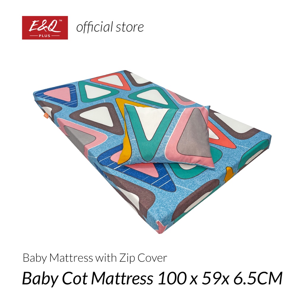 ENQ Baby Mattress / Baby Cot Tilam / Baby Cot Mattress / Quality Zip ...