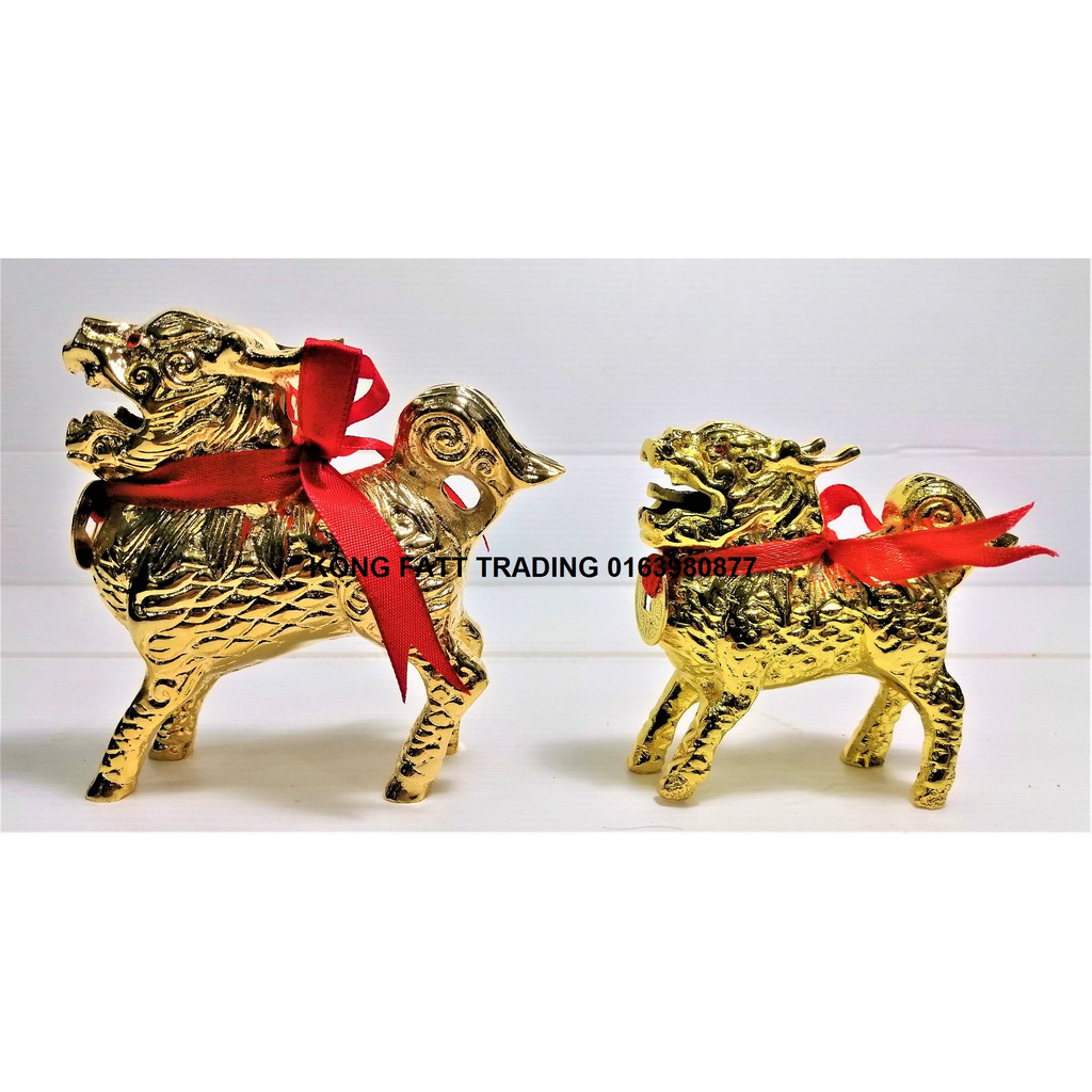 现货 铜 麒麟 风水摆饰 Ready Stock Brass Made Kirin Fengshui Display Item ...