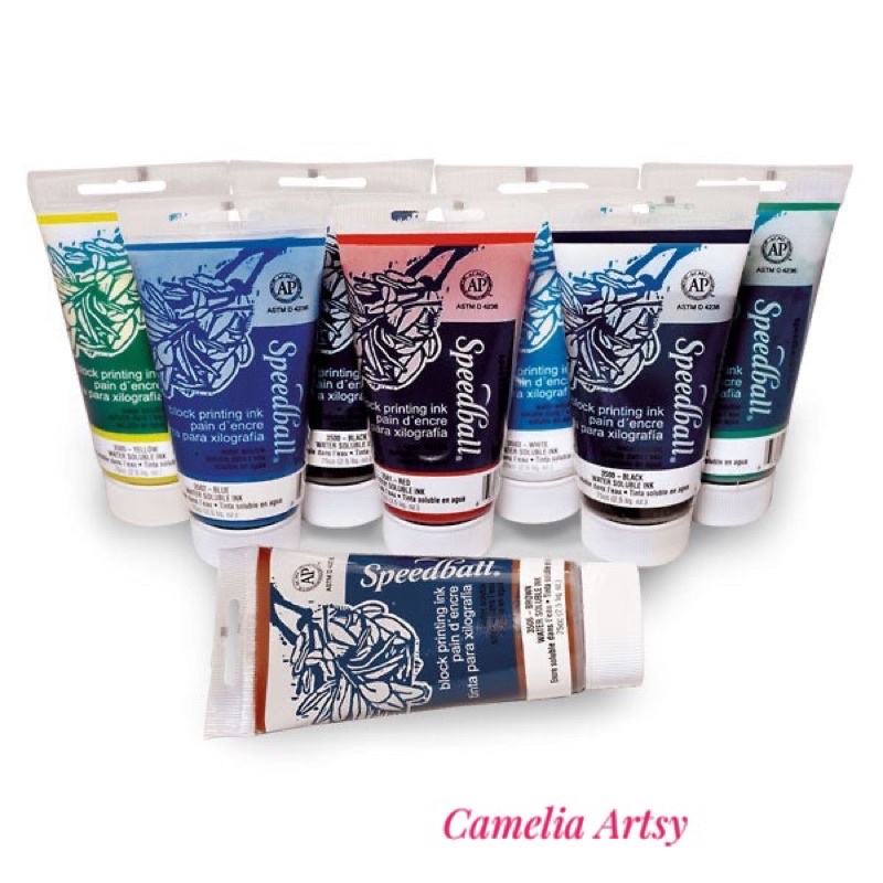 Water Soluble Block Printing Ink Colour - 8