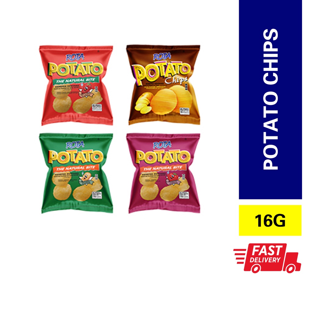 [30'S] Oriental Rota Potato Chips [Hot & Spicy/BBQ/Original/Natural ...