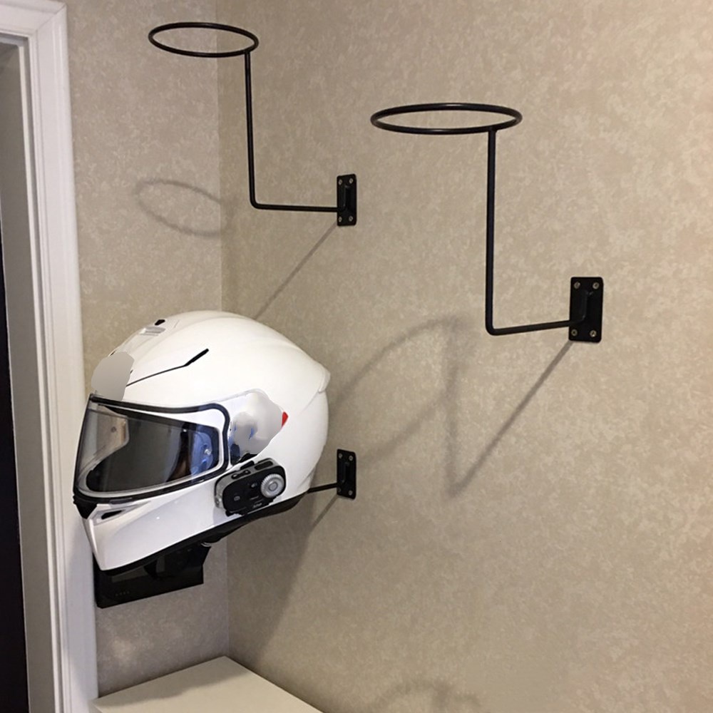 3 pcs 6pcs Metal Helmet Holder Wall Mount Hat Ball Wig Rack Hanger Hook Stand Rak Gantung Sangkut Topi Keledar Helmet Shopee Malaysia