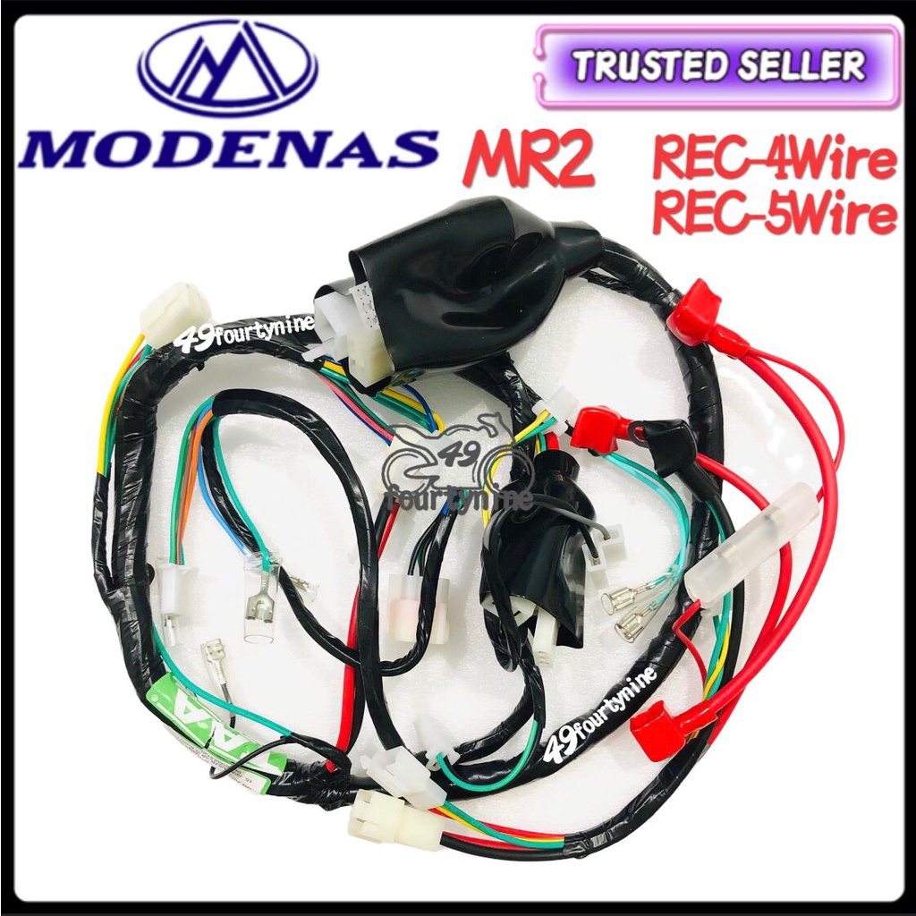 MODENAS MR2 4WIRE 5WIRE WIRING WIRE HARNESS SET WAYARLING WIRELING MADE ...