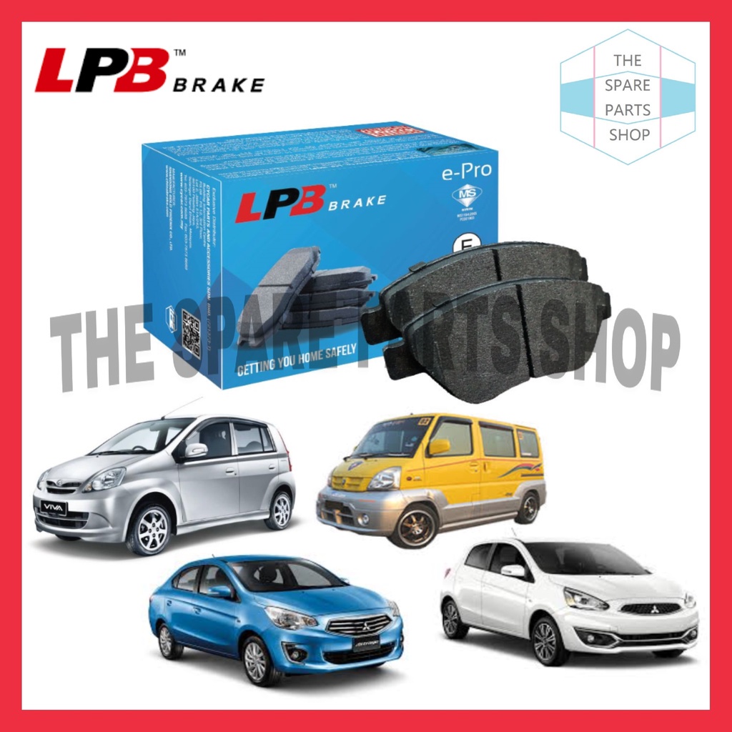 PROTON JUARA PERODUA VIVA MITSUBISHI ATTRAGE MIRAGE LPB FRONT DISC