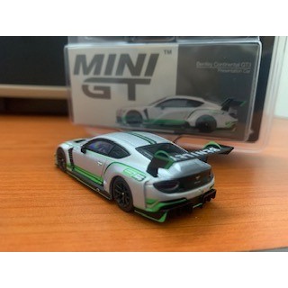 MINI GT No. 176 Bentley Continental GT3 Presentation Car Mijo