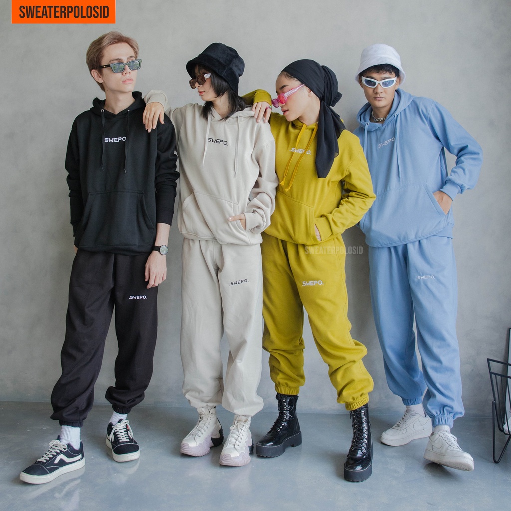 Hoodie satu set hotsell