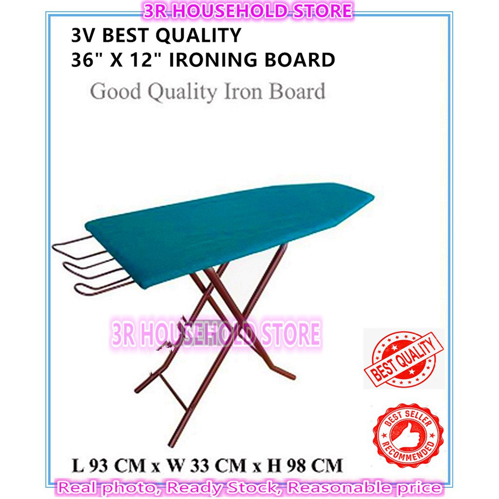 iron board 3V Iron board size xl / papan seterika / papan