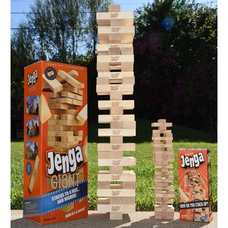 48/54/69PCS Jenga Building Blocks Balance Game Toy Wooden Domino Stacked  Korea For Family Party Montessorri Childrens Adult Toys