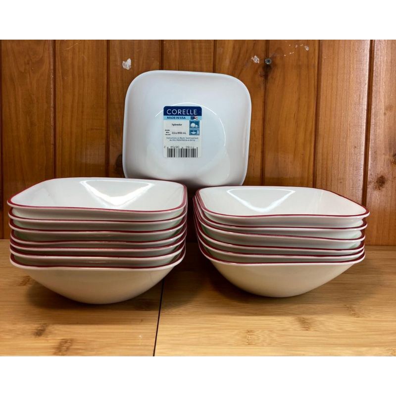 Corelle Square Cereal Bowl 650ml Shopee Malaysia