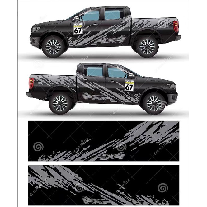 FORD RANGER MONSTER BODY STICKER | Shopee Malaysia