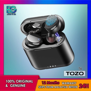 TOZO T5 Bluetooth Headphones Wireless Earbuds TWS Sport Earphones Touch  Control