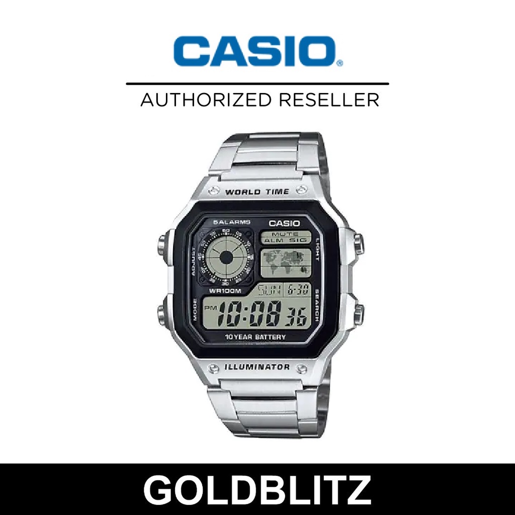 Casio Royal AE-1200WH-1A AE-1200WH-1B AE-1200WHD-1A AE-1200WHB-1B AE ...