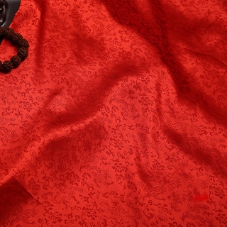 50x120cm China style satin Brocade fabric Dragon pattern jacquard ...