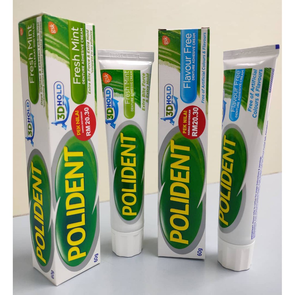 Polident (Denture Adhesive Cream) | Shopee Malaysia