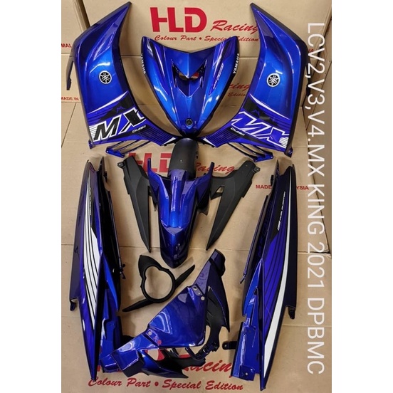 Ready Stock Yamaha LCV2 LC135 V2 Mx King 2021 Sticker Tanam Coverset ...