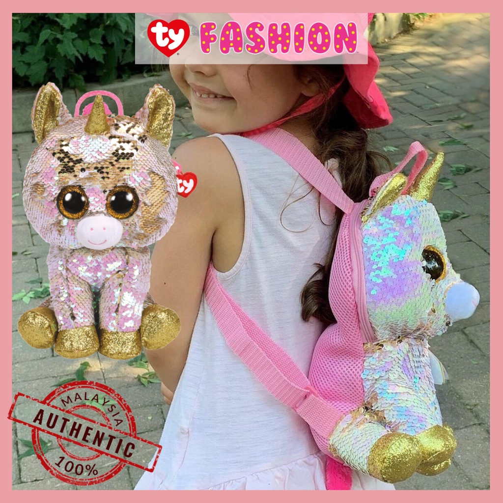 Ty fashion fantasia store unicorn sequin backpack