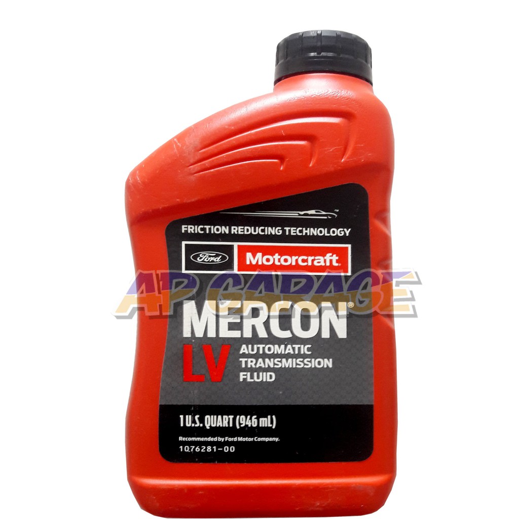 Ford Motorcraft Mercon Lv Automatic Transmission Fluid 1 Usquart 946ml Minyak Shopee Malaysia 9106